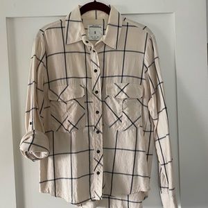 Zara flannel shirt